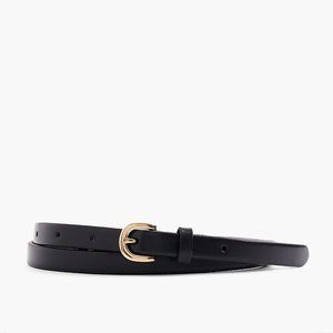 J. Crew Skinny Italian leather belt